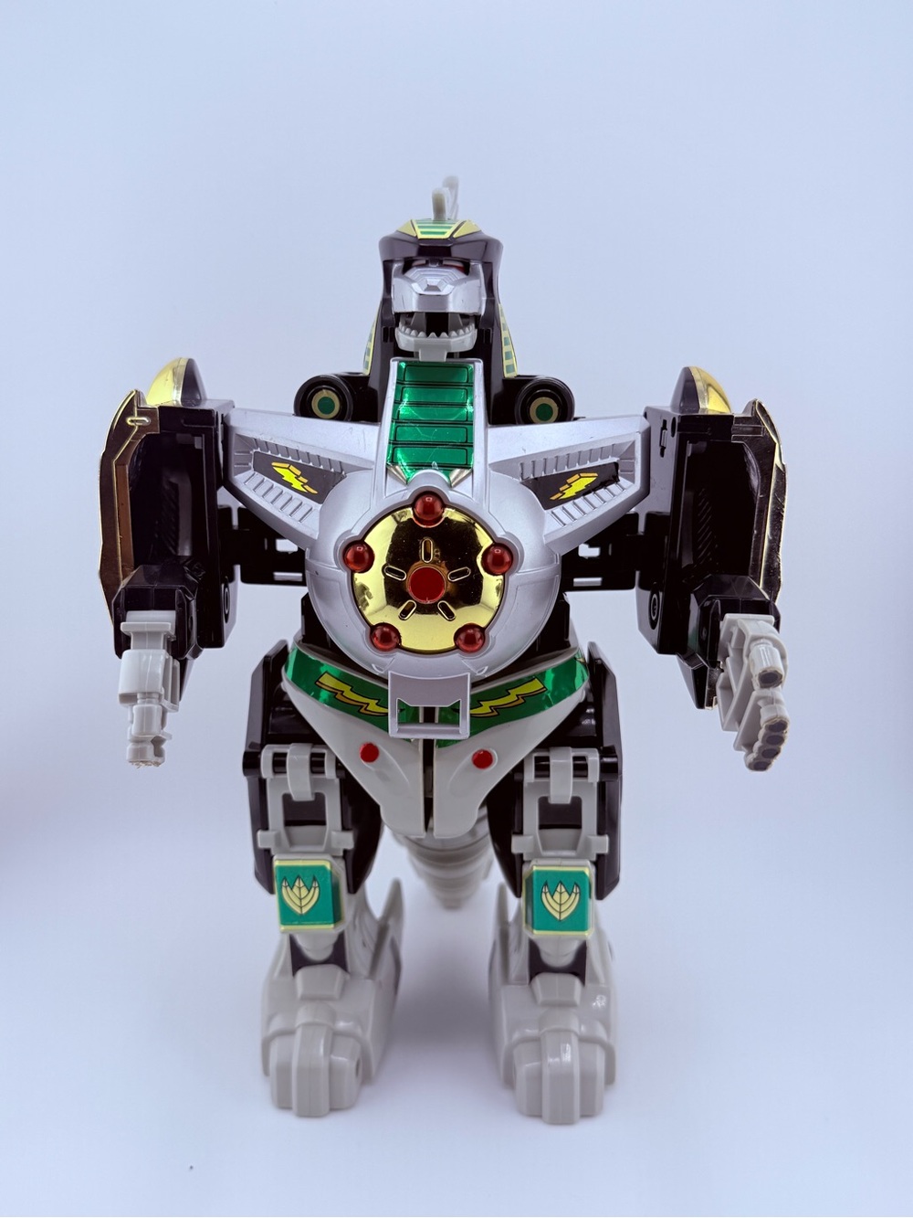vintage 91 Bandai Dragonzord figure Mighty Morphin Power Rangers collectible